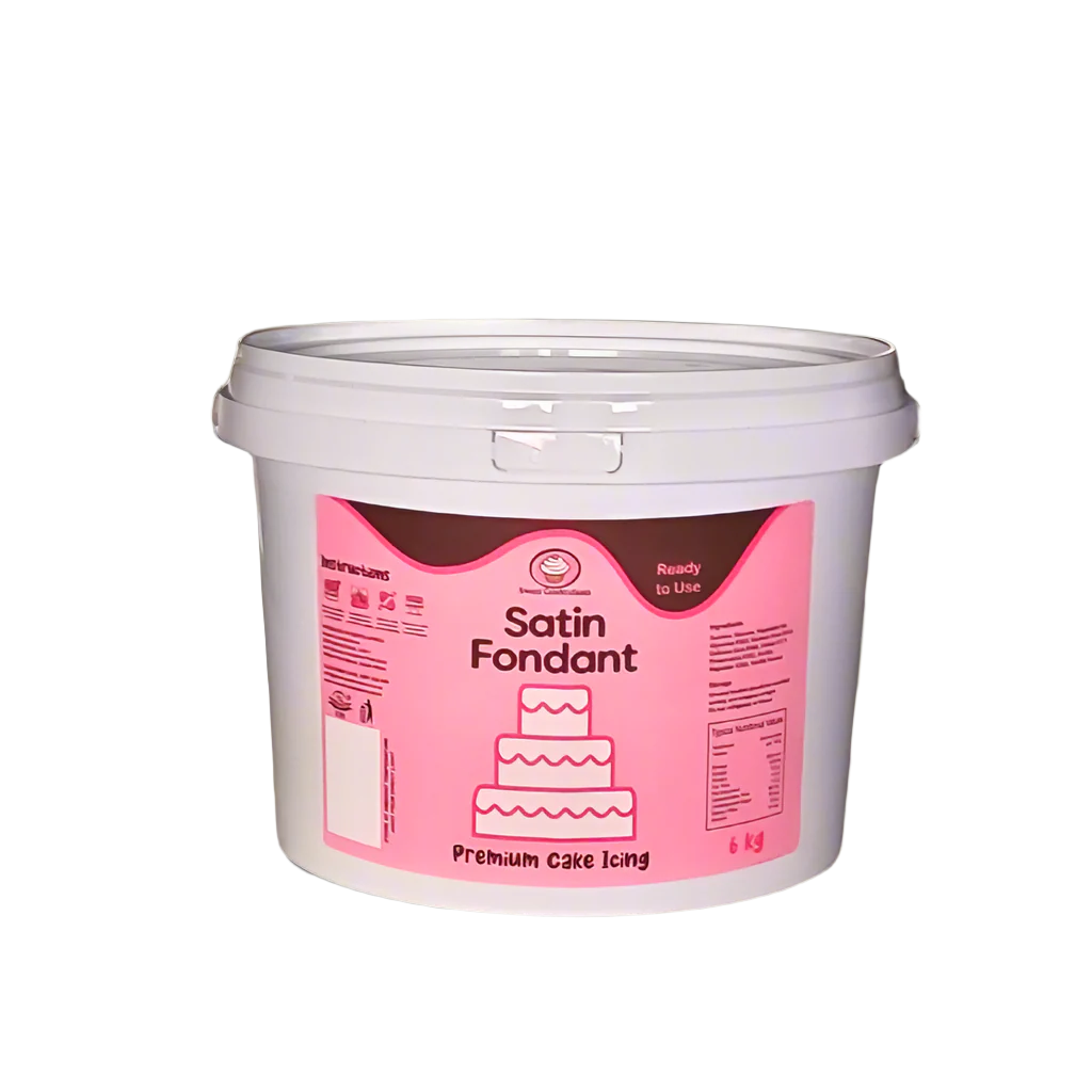 Satin Fondant Black 6kg