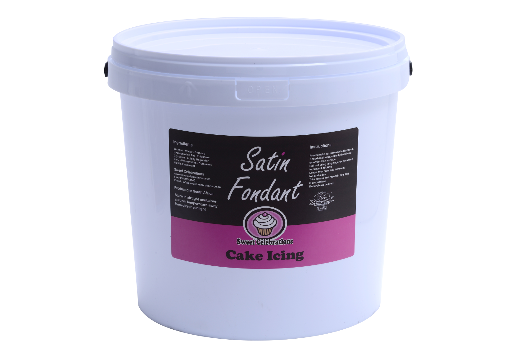 Satin Fondant Baby Blue 13kg