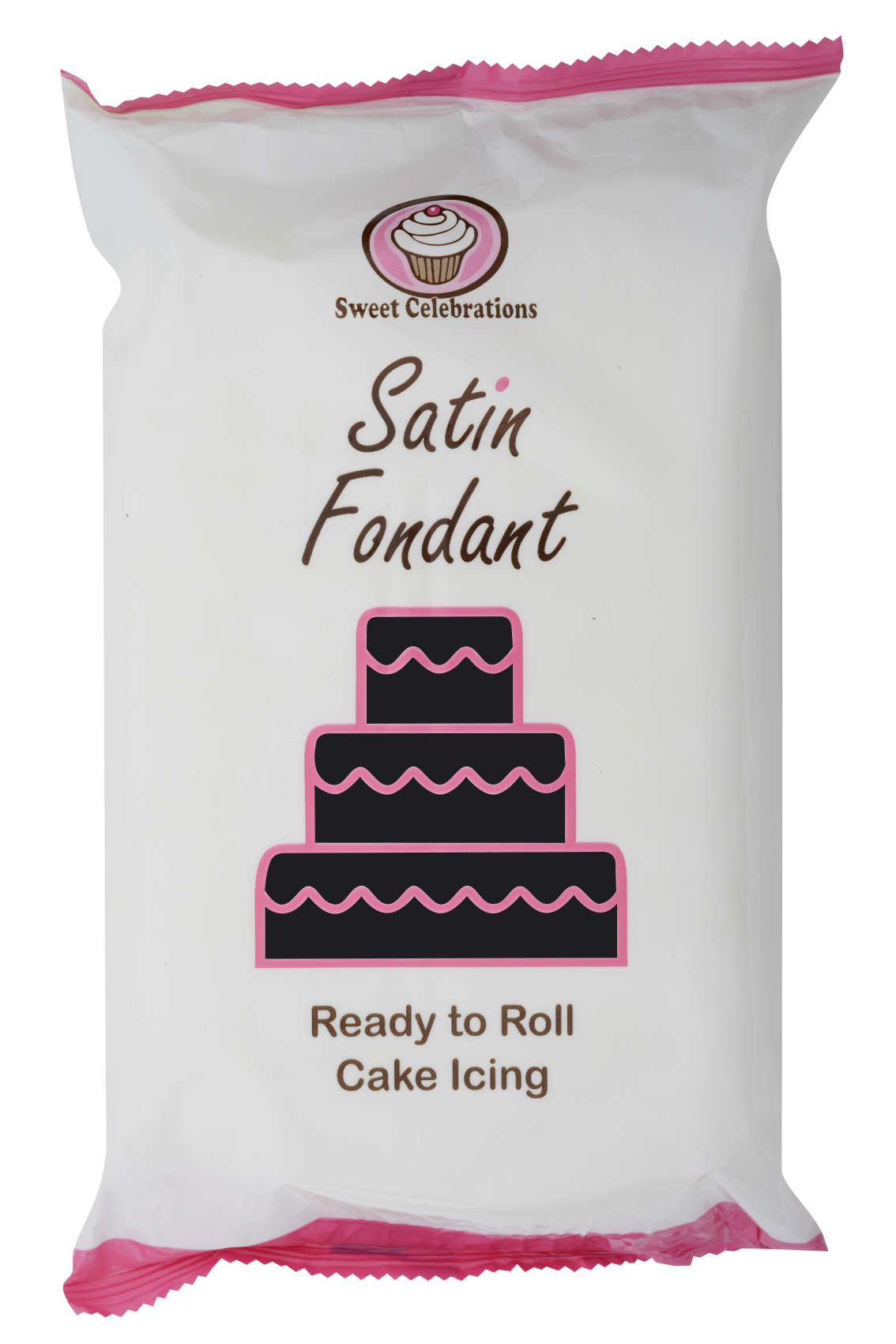 Satin Fondant Black 1kg