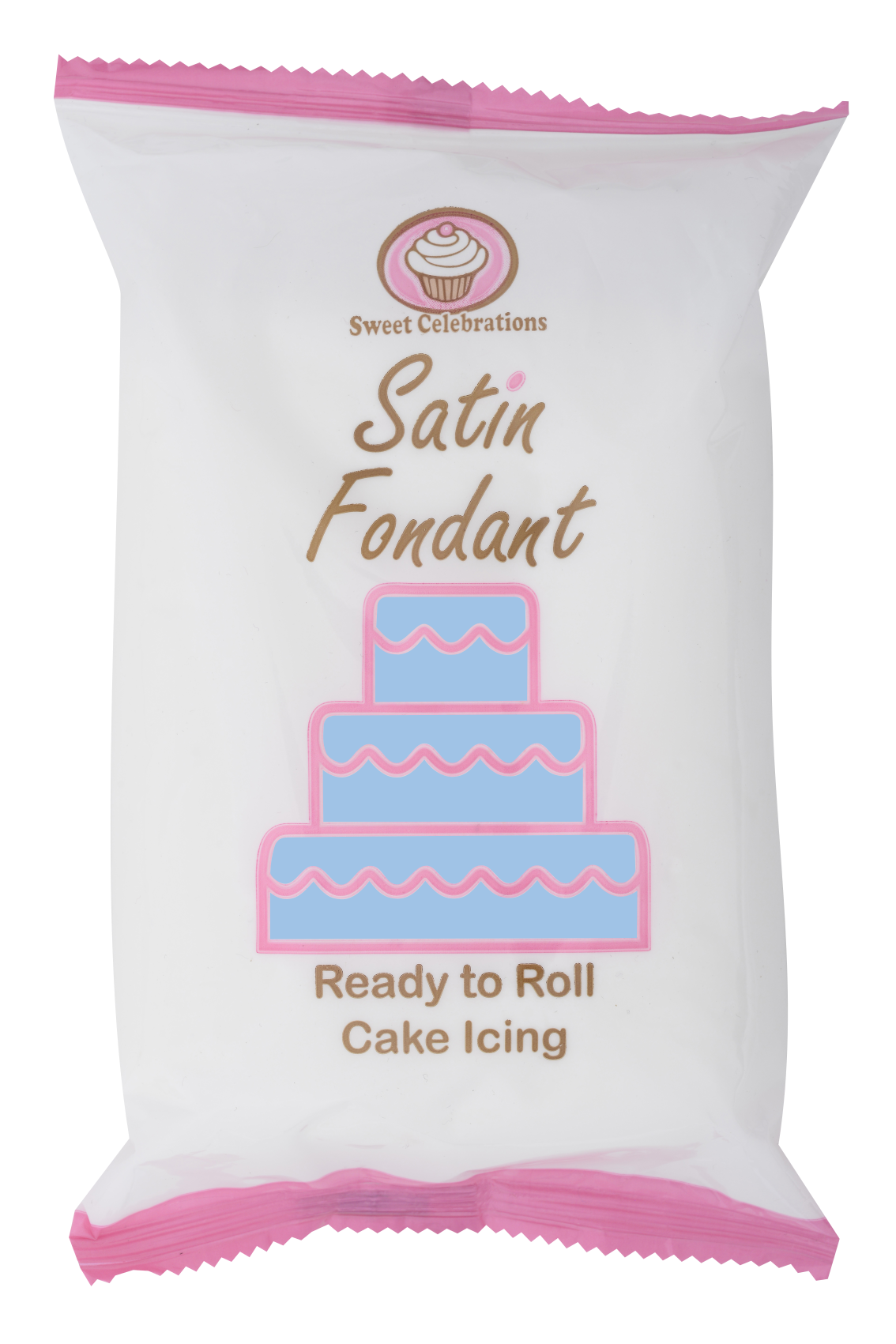 Satin Fondant Baby Blue