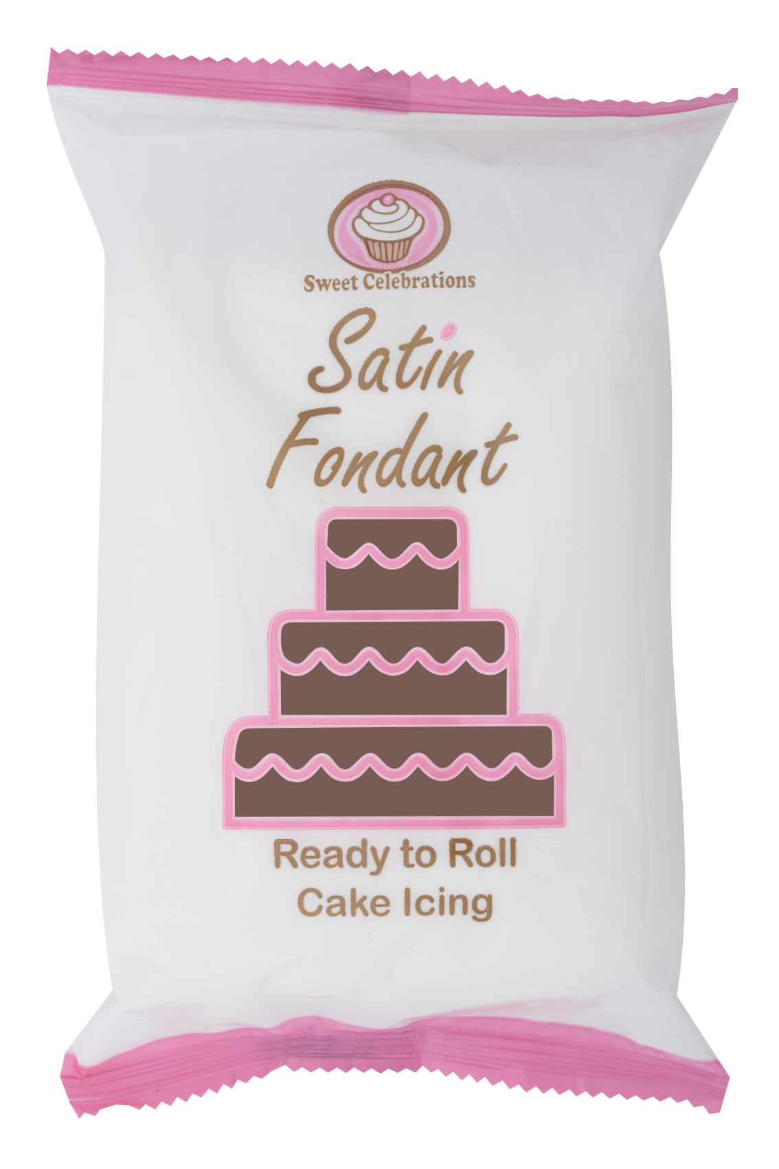 Satin Fondant Brown