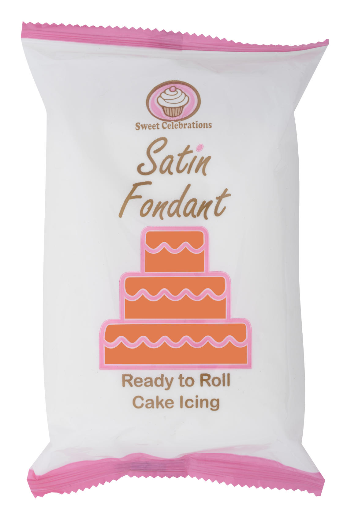 Satin Fondant Orange