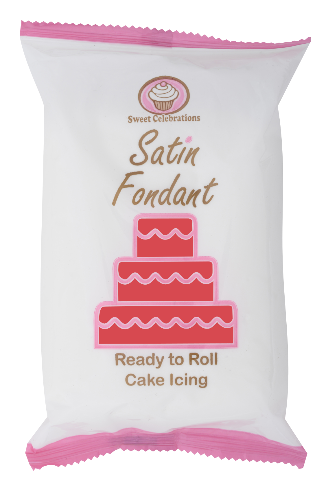 Satin Fondant Red